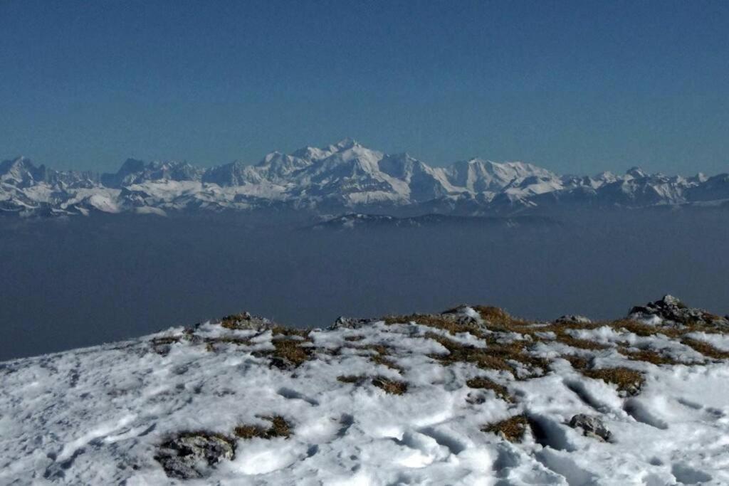 Au Coeur Du Village De Prémanon Exteriör bild